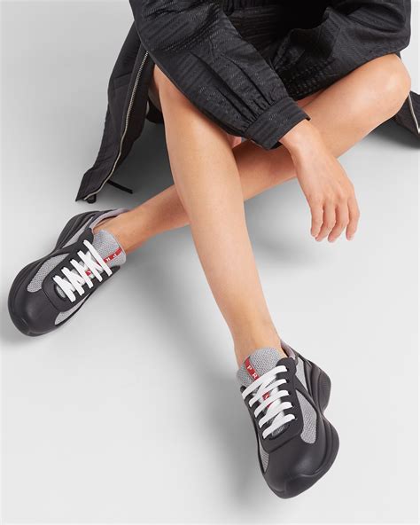 prada sport aragosta|Prada America's Cup Soft Rubber And Bike Fabric Sneakers.